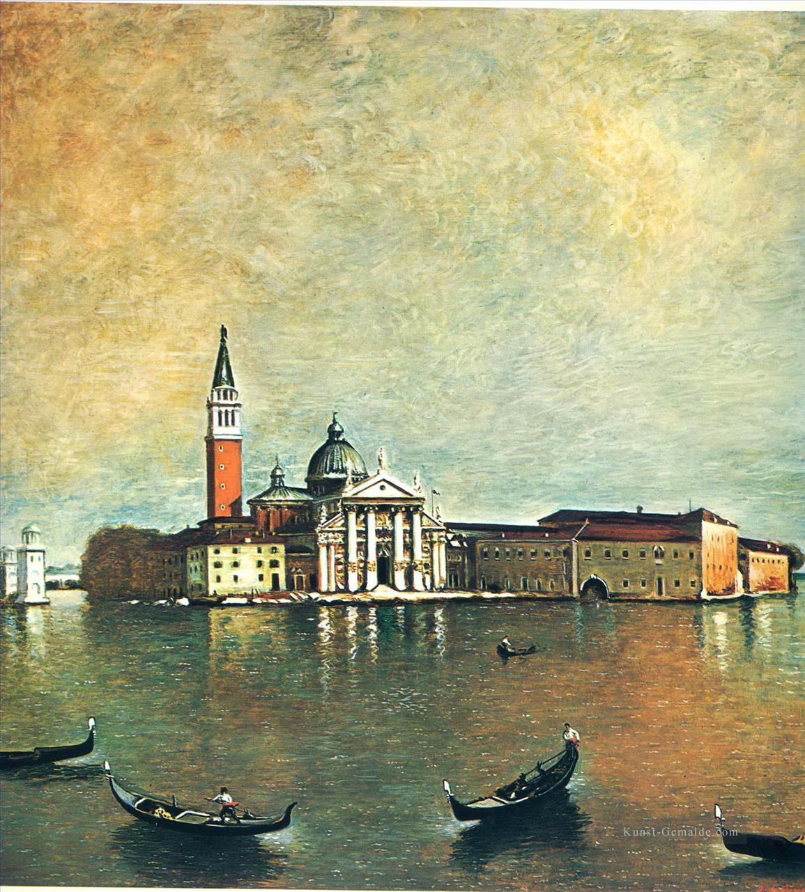 Insel San Giorgio 1967 Giorgio de Chirico Metaphysischer Surrealismus Ölgemälde